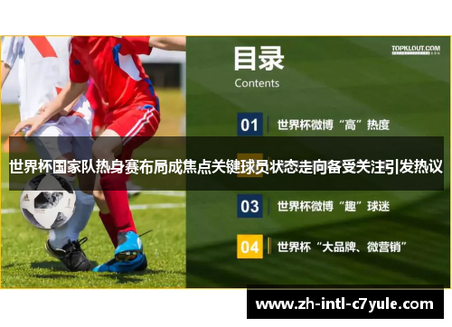 世界杯国家队热身赛布局成焦点关键球员状态走向备受关注引发热议 世界杯国家队热身赛布局成焦点关键球员状态走向备受关注引发热议